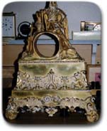 Antique French mantel clock